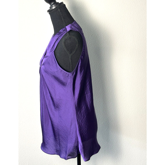 Women's Willi Smith Purple Sleeveless Top Blouse Size M - Picture 8 of 16